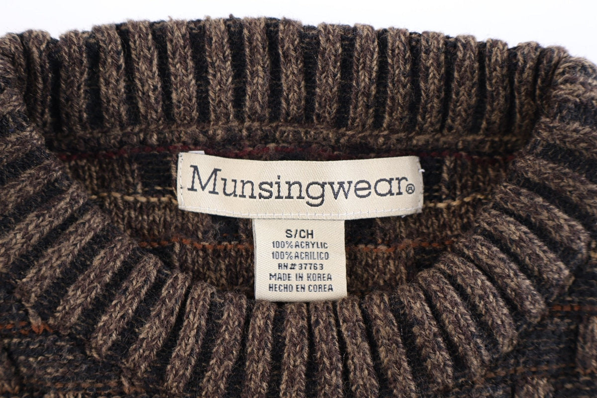 Vintage Musingwear Multipattern Knit Sweater