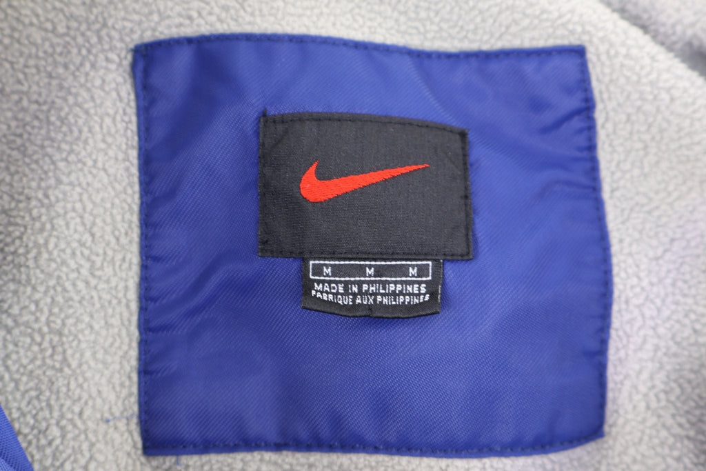 Vintage Nike Embroidered Logo Blue & White Full Zip Jacket product image 3