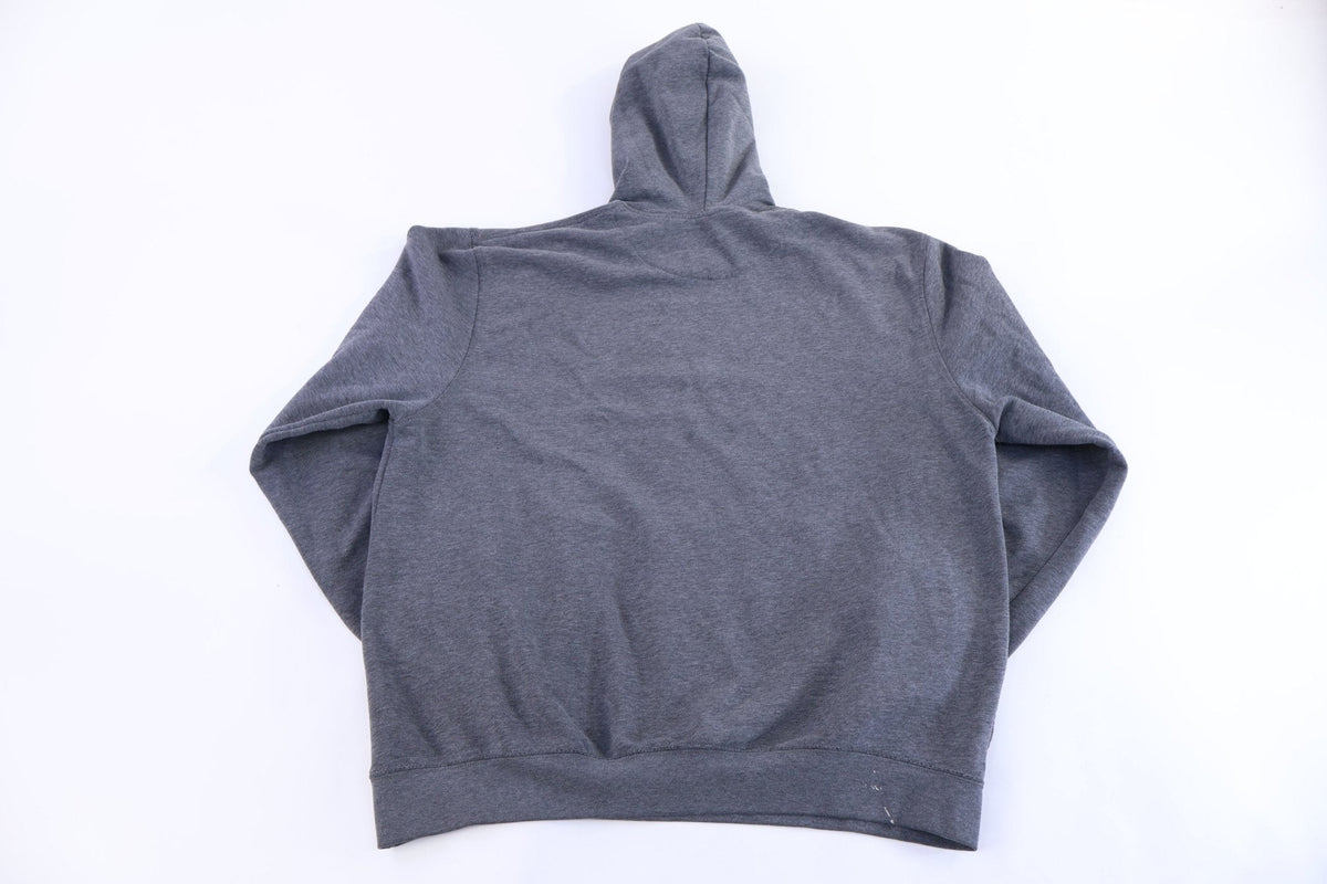 Vintage Nike Embroidered Logo Grey Pullover Hoodie product image 2