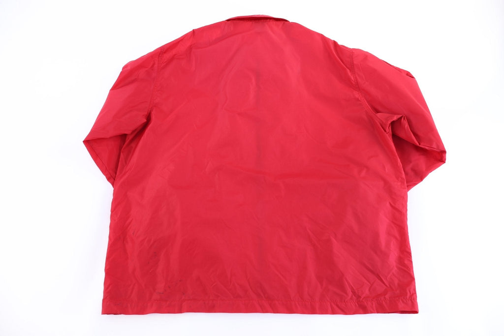 Vintage Nike Embroidered Logo Red Full Zip Windbreaker product image 2
