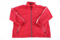 Vintage Nike Embroidered Logo Red Full Zip Windbreaker product image 1