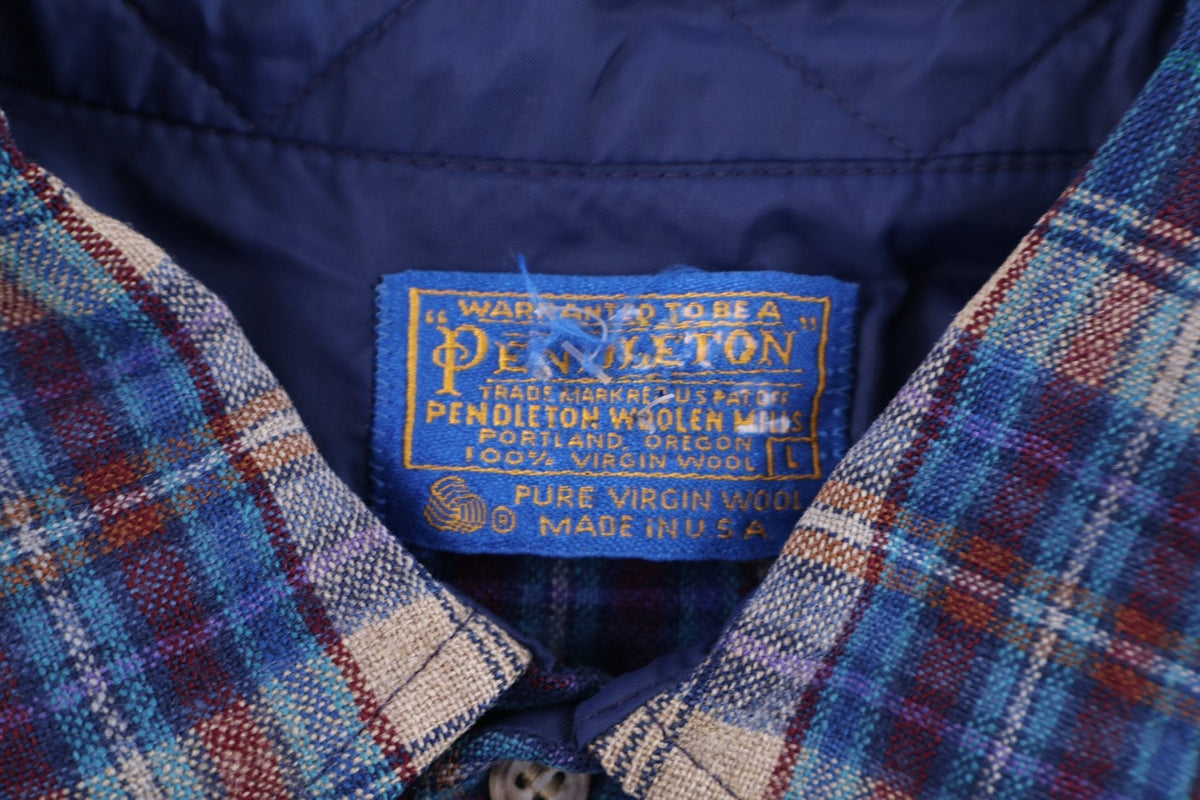 Vintage Pendleton Woolen Mills Multicolored LS Button Down
