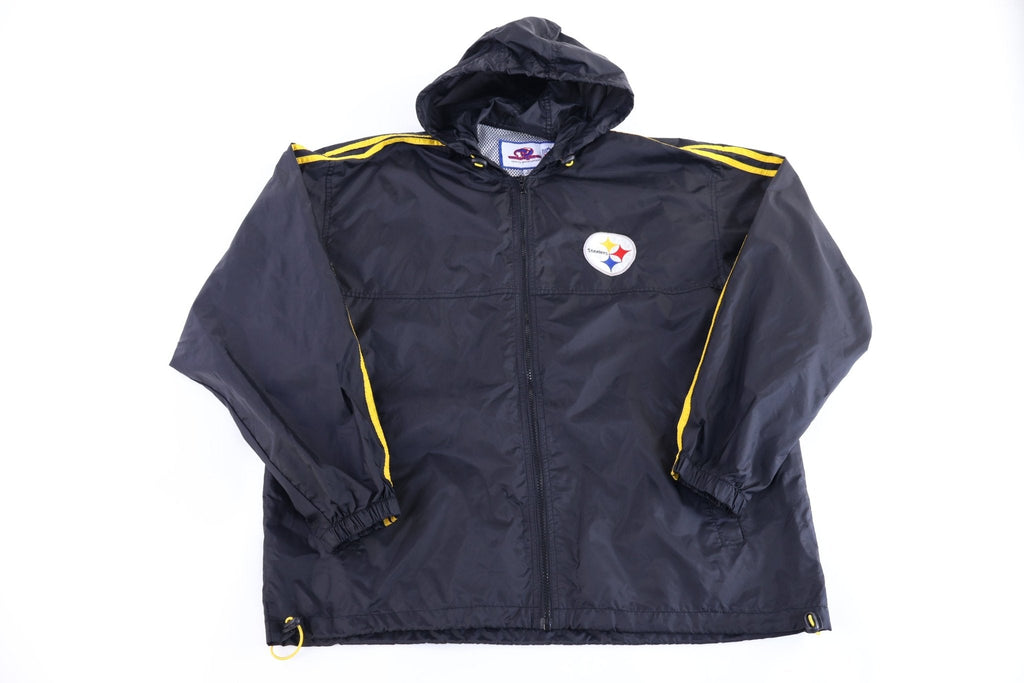 Vintage Pittsburgh Steelers Football Full Zip Windbreaker product image 1
