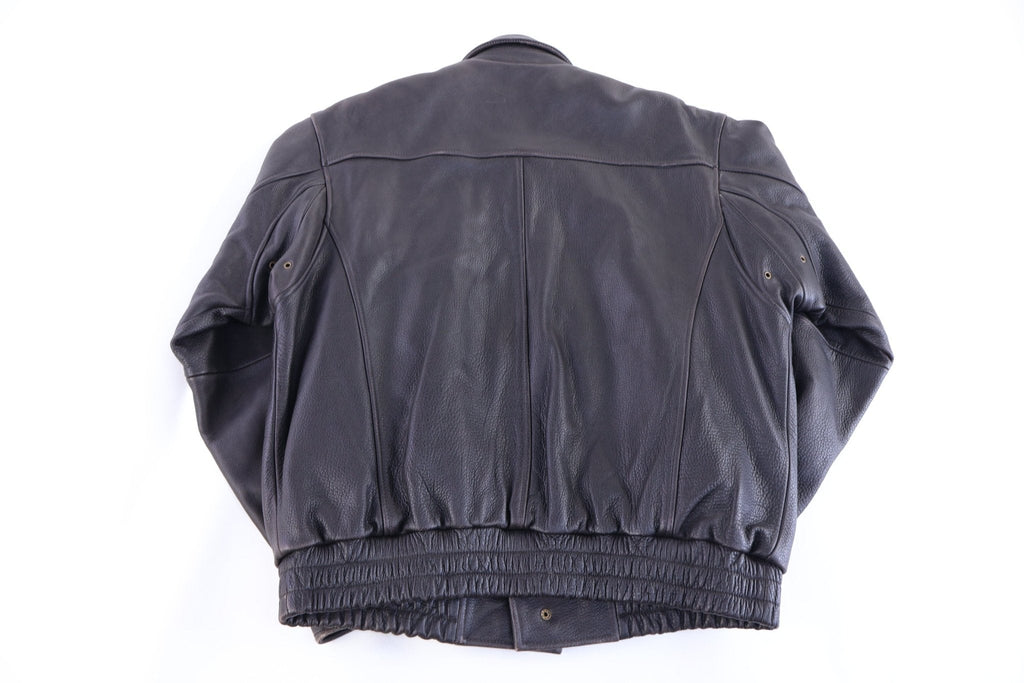 Vintage RedHead Black Full Zip Leather Jacket product image 2