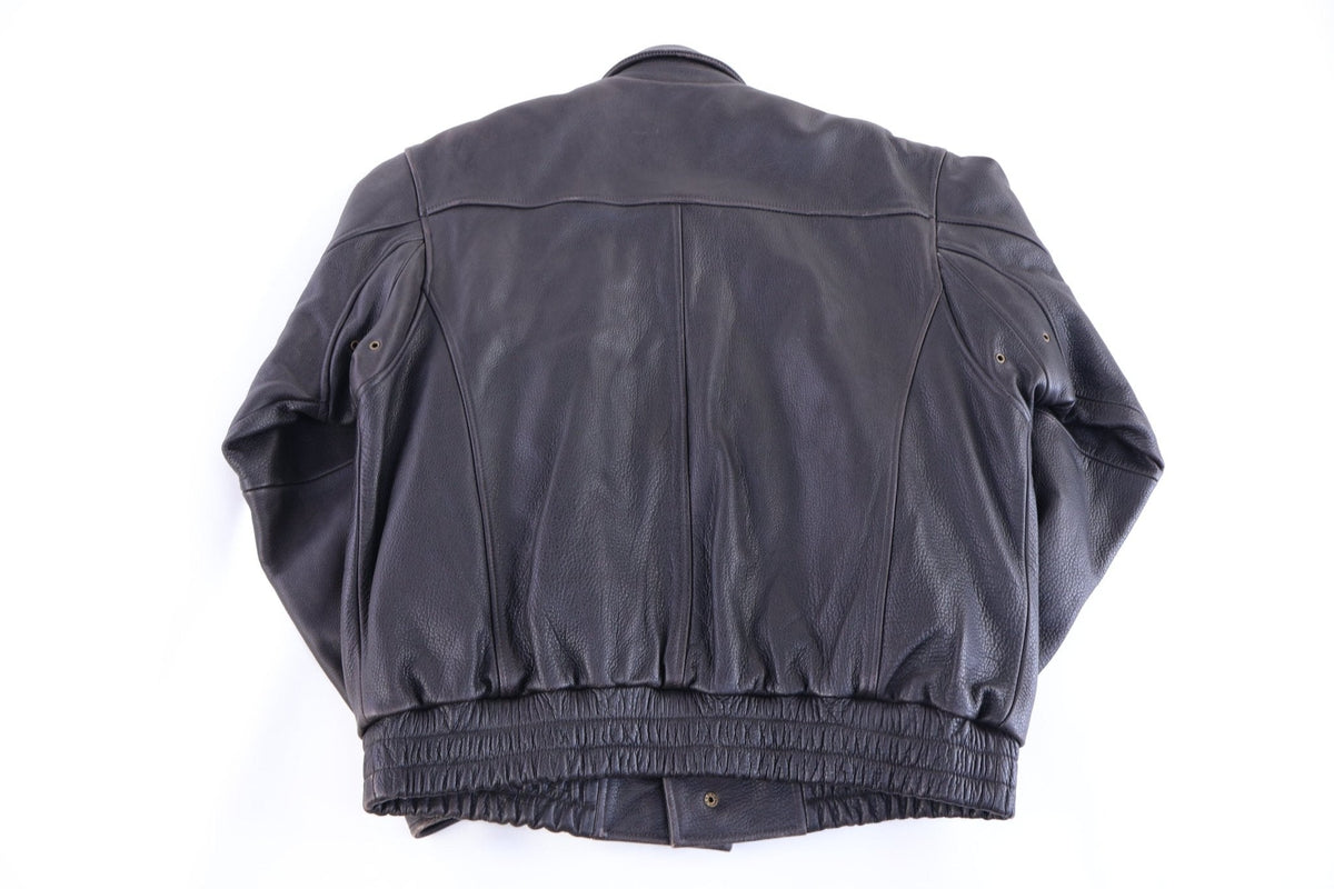 Vintage RedHead Black Full Zip Leather Jacket product image 2