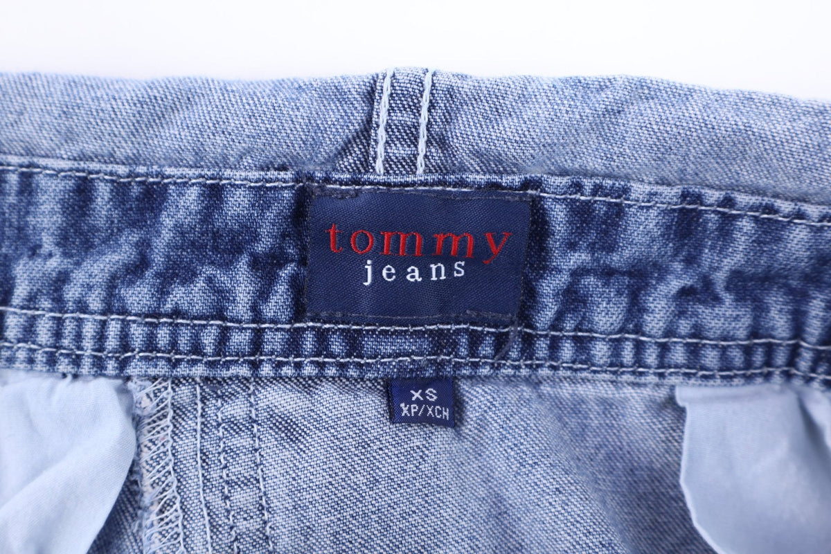 Vintage Tommy Jeans Medium Wash Denim Overalls