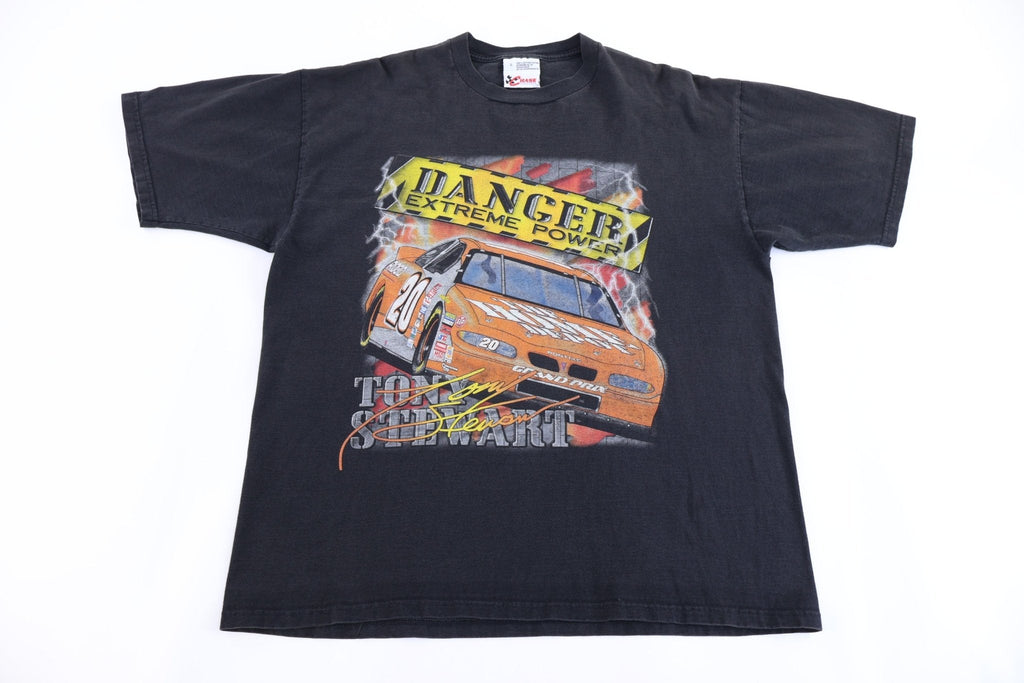 Vintage Tony Stewart Danger Extreme Power Racing T-shirt product image 1