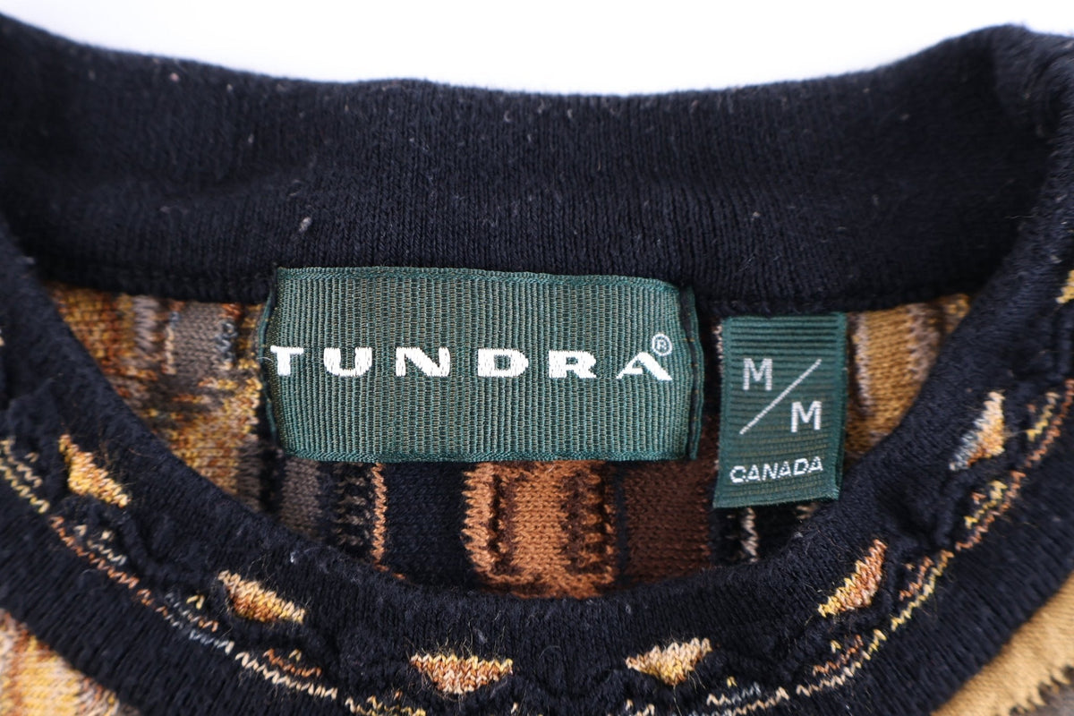 Vintage Tundra Multipattern Knit Sweater