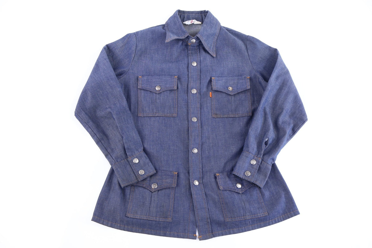 Women's 70's Levi's Orange Tab Multi-Pocket Button Down