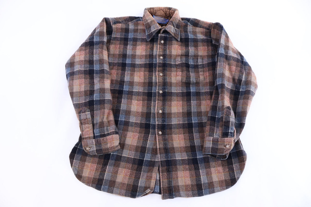 Women's 90's Pendleton Woolen Mills Multicolored LS Button Down