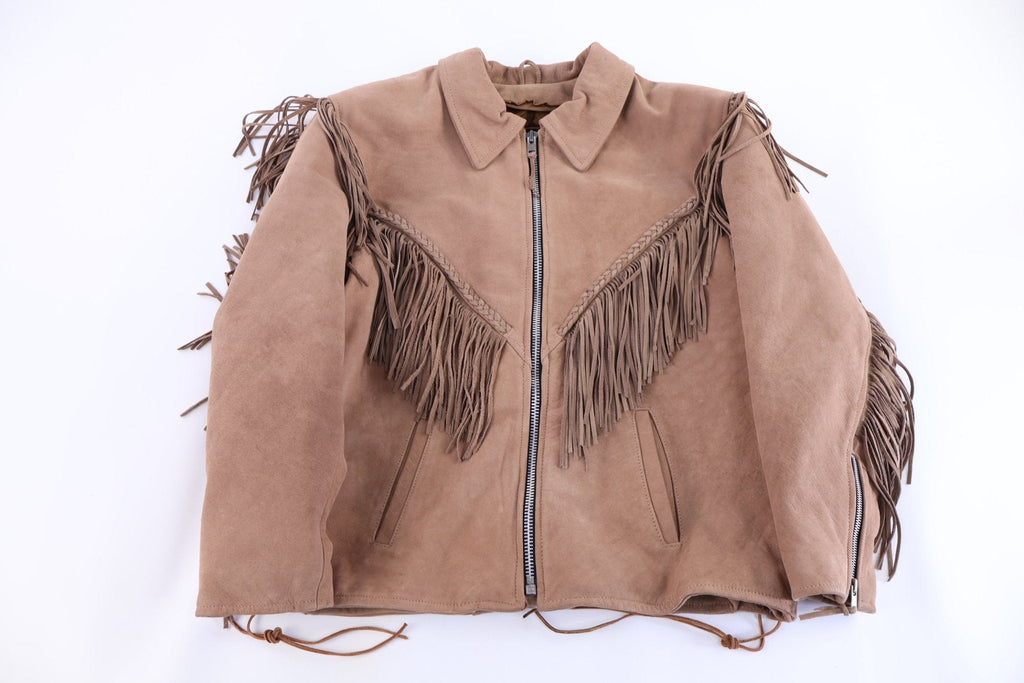 Women's Antelope Creek Leather Full Zip Fringe Jacket product image 1