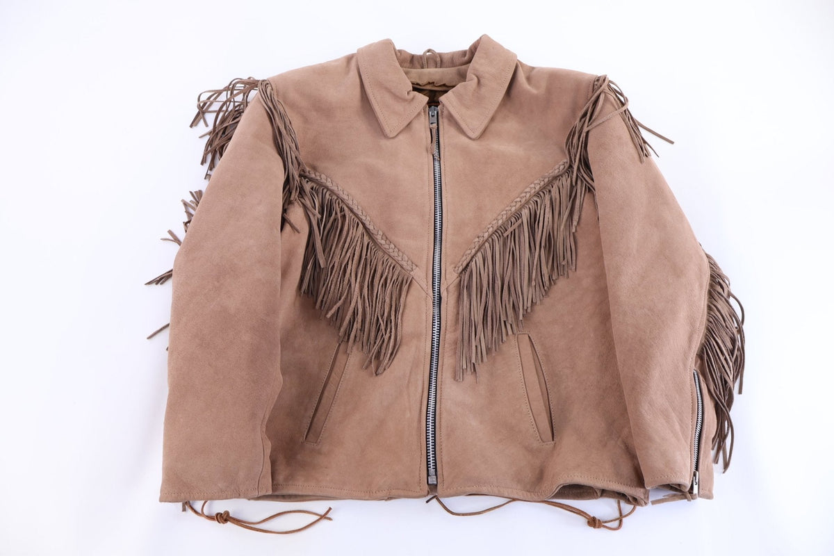 Women's Antelope Creek Leather Full Zip Fringe Jacket product image 1