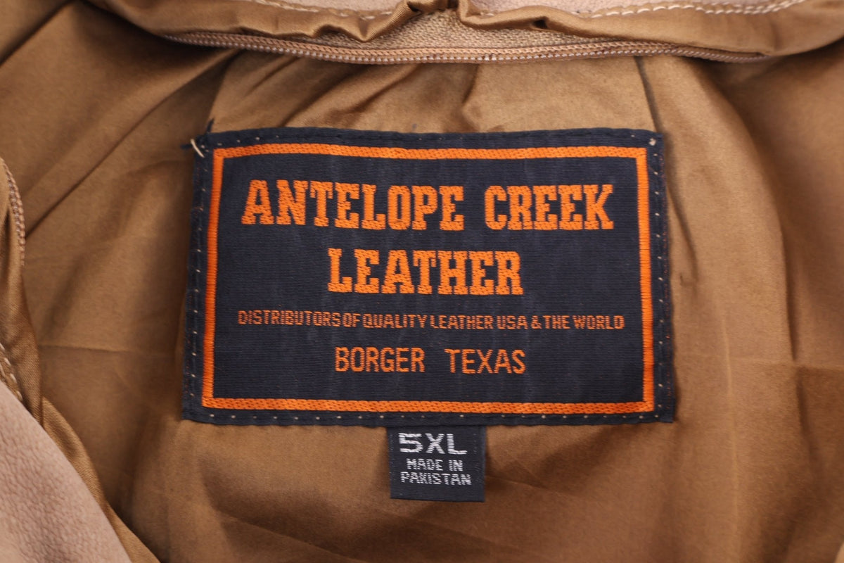Women's Antelope Creek Leather Full Zip Fringe Jacket product image 3