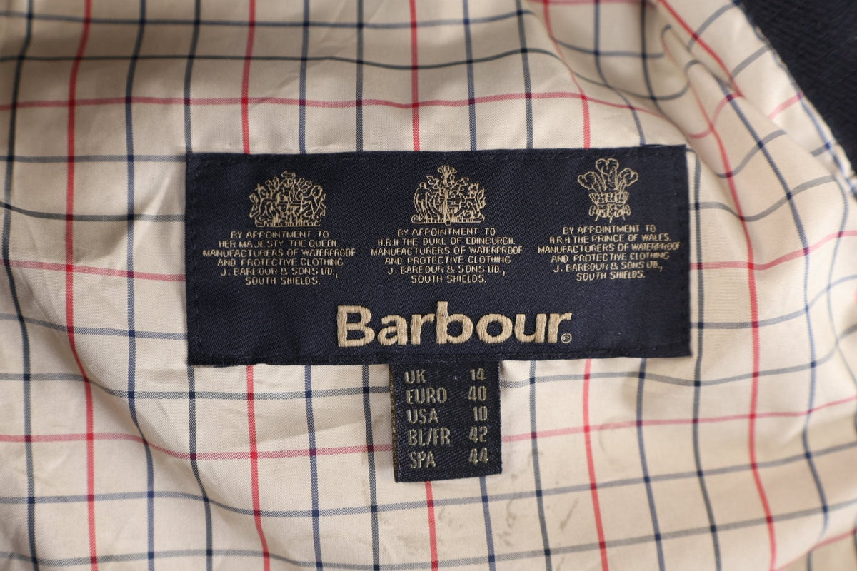 Women's Barbour Black Full Zip Vest