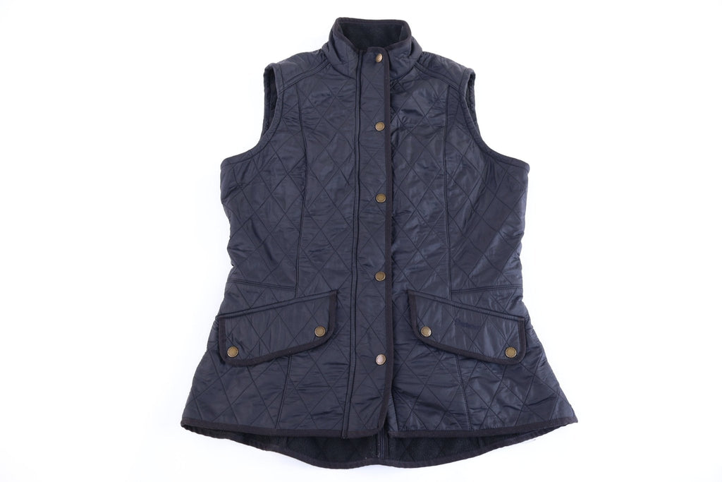 Women's Barbour Black Full Zip Vest