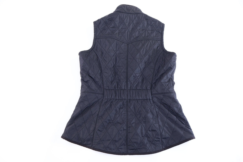Women's Barbour Black Full Zip Vest