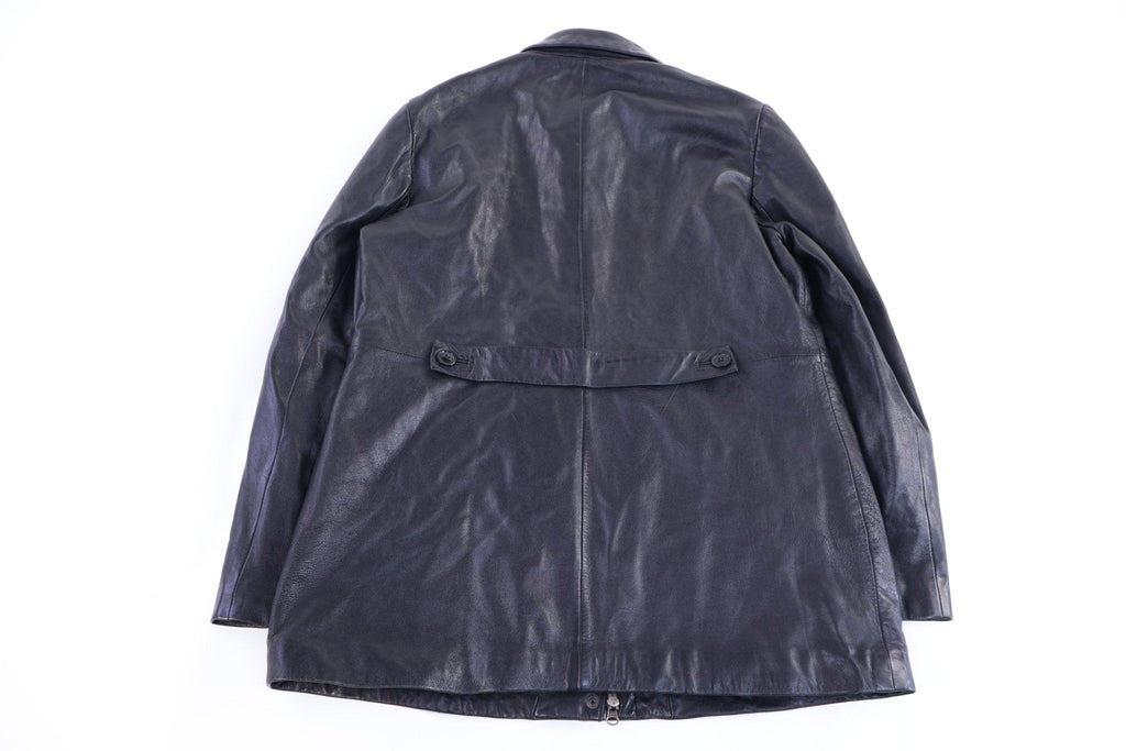 Women's GAP Full Zip Black Leather Jacket product image 2