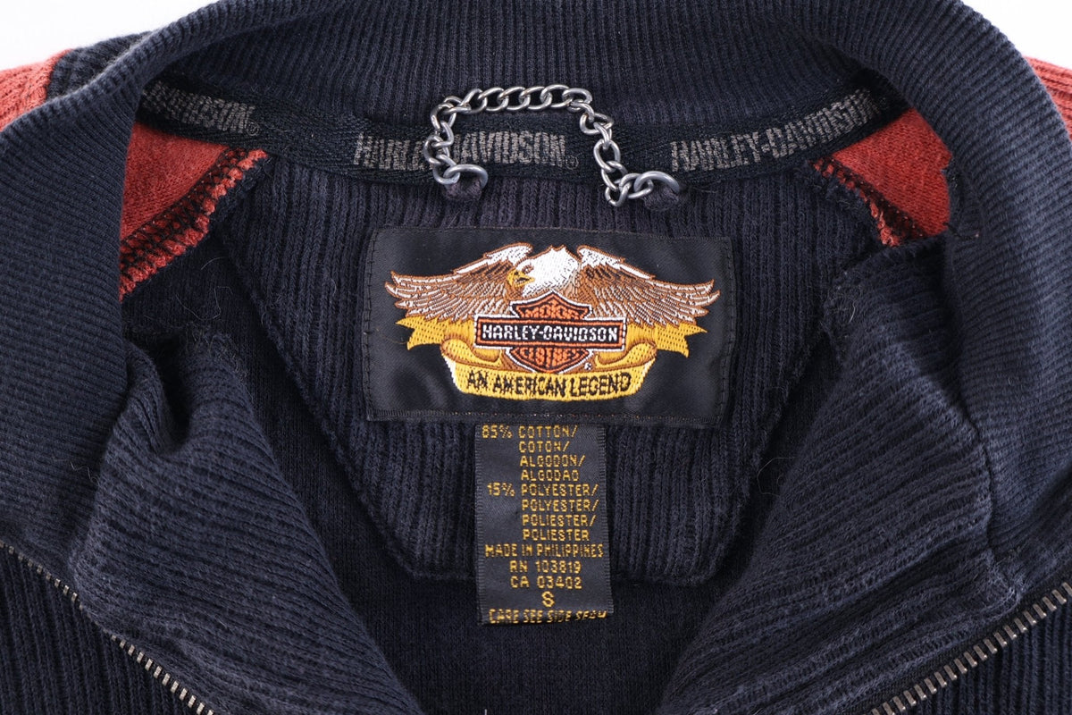 Women's Harley Davidson Motorcycles Quarter Zip Pullover
