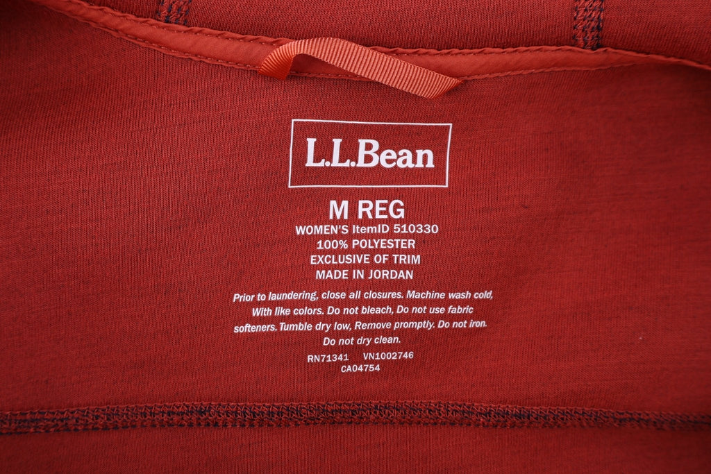 Women's L.L. Bean Logo Patch Blue Full Zip Jacket product image 3