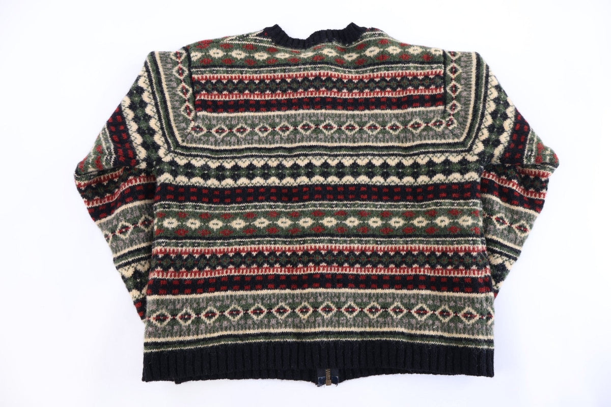 Women's L.L. Bean Multipattern Knit Sweater