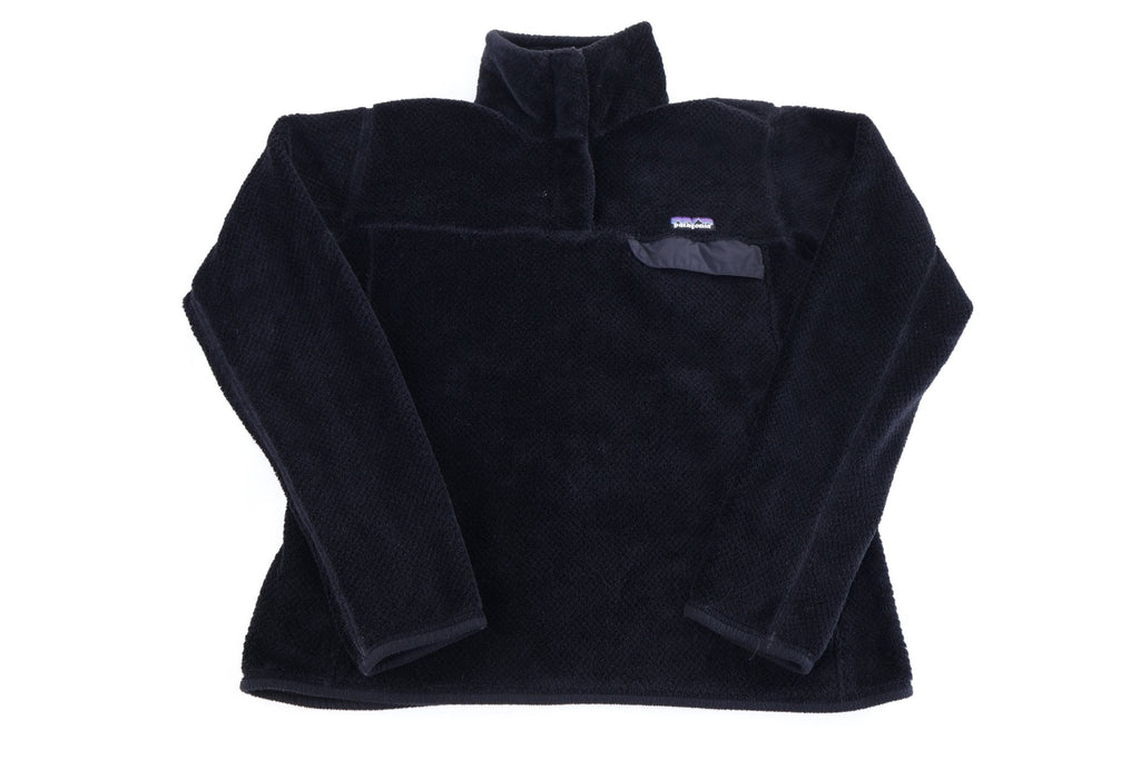 Women's Patagonia Logo Patch Black Pullover