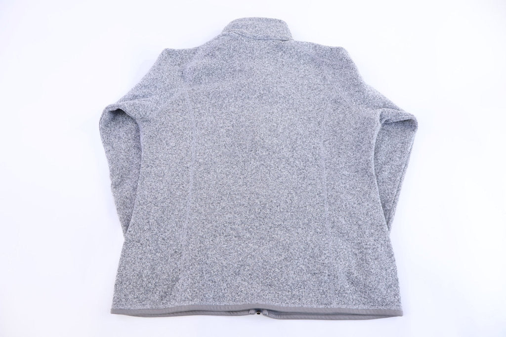 Women's Patagonia Logo Patch Grey Full Zip Jacket product image 2