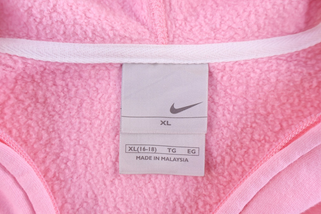 Women's Vintage Nike Pink Full Zip Sweater