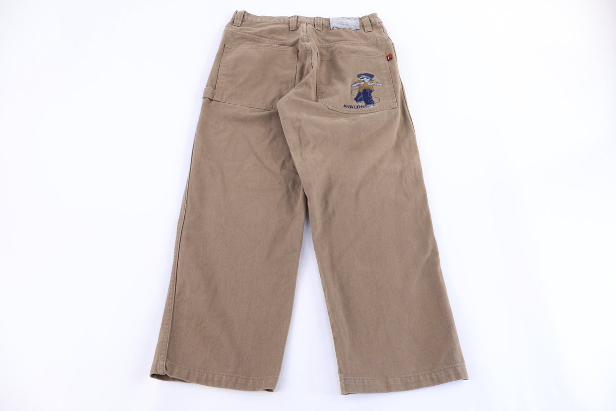 Y2K Avalon Hip Hop Embroidered Pants product image 1