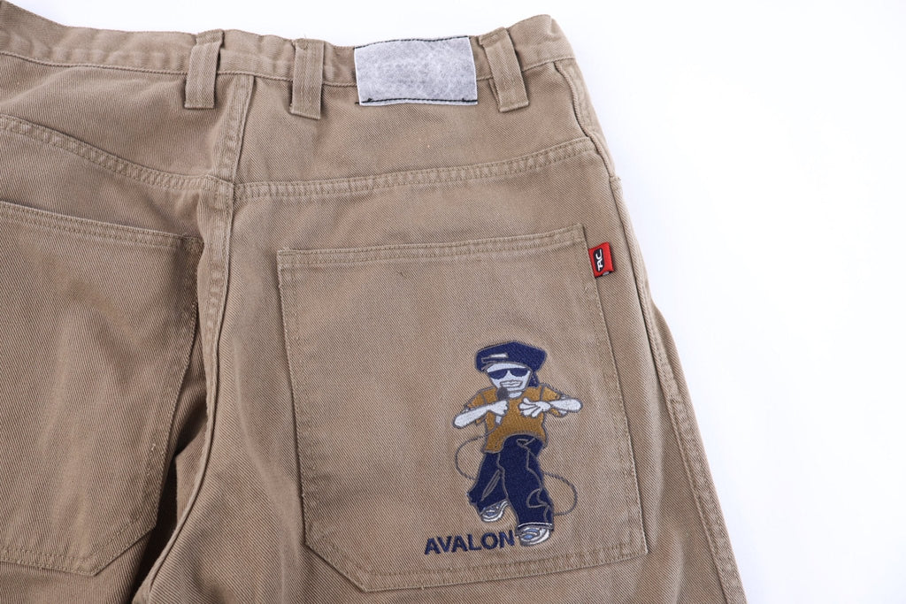 Y2K Avalon Hip Hop Embroidered Pants product image 3