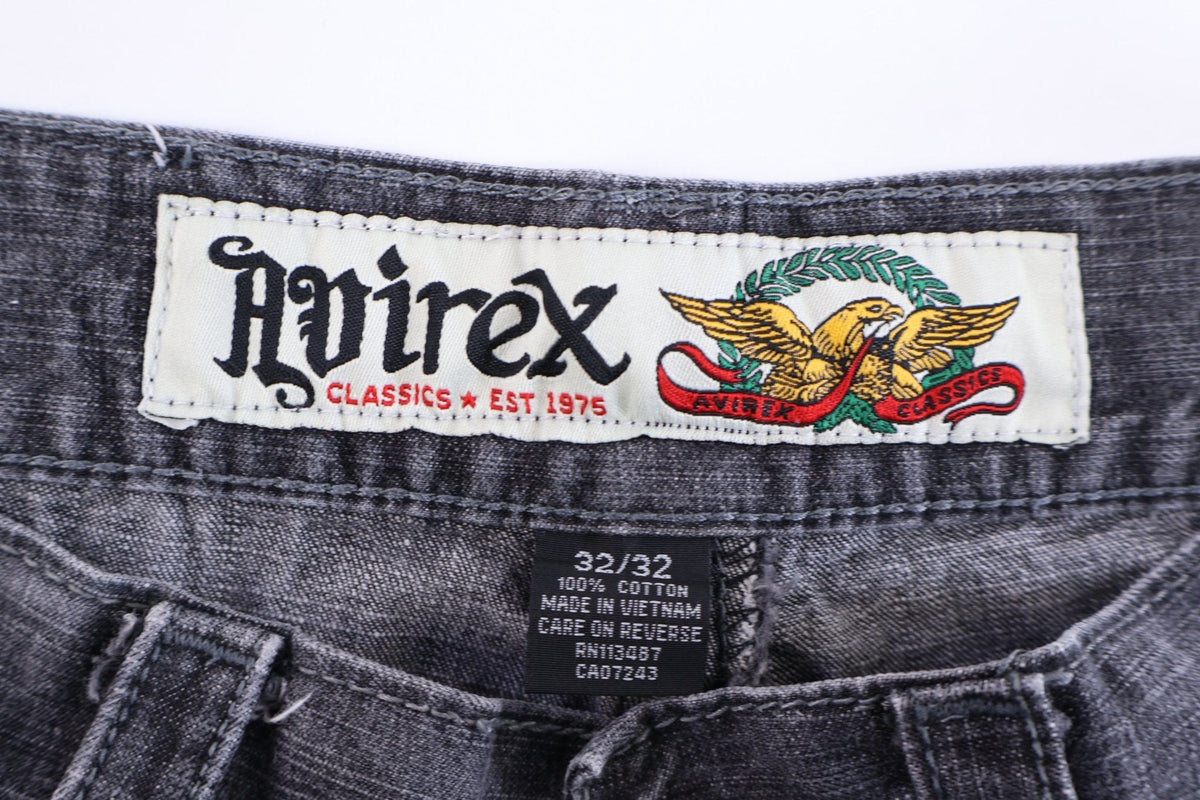 Y2K Avirex Black Denim Jeans product image 4