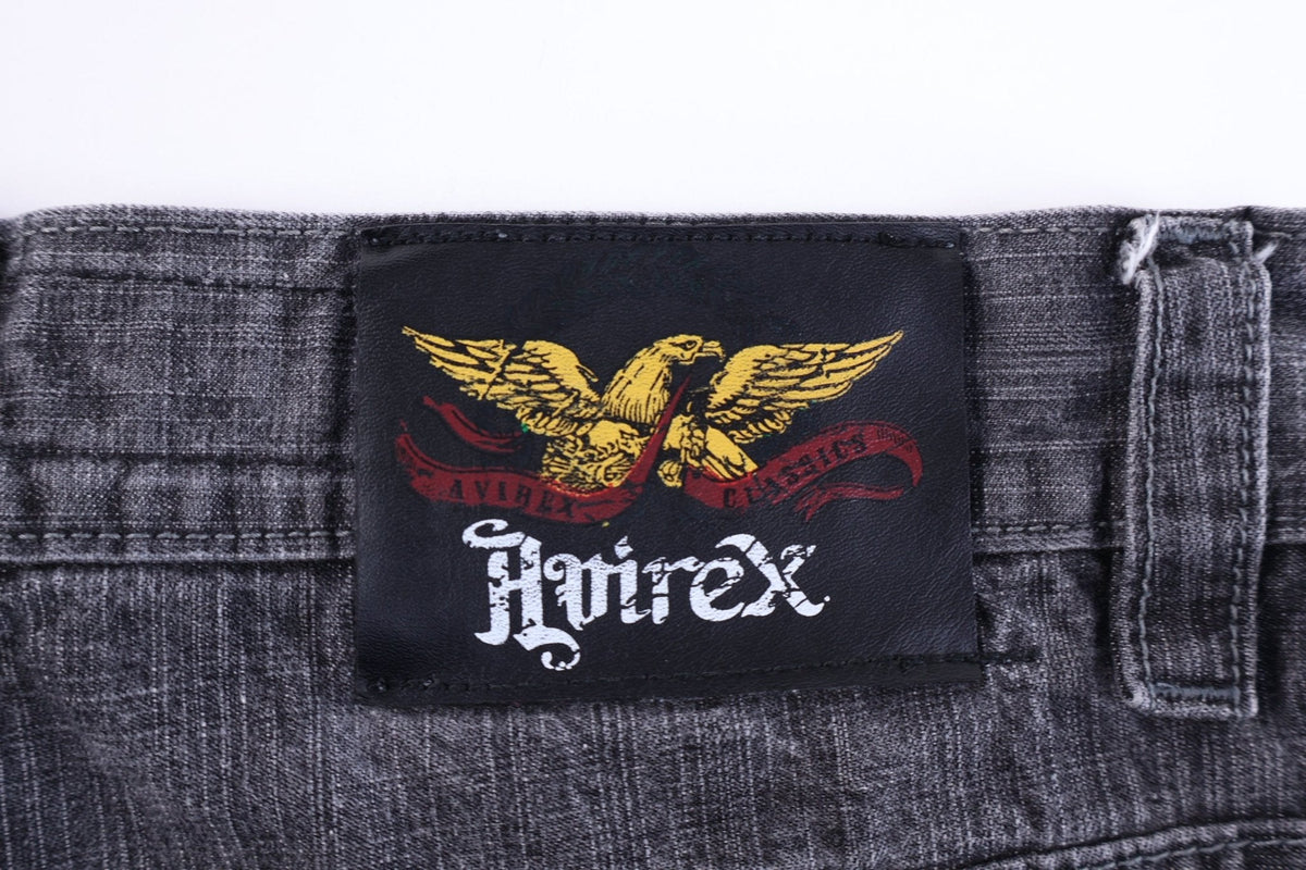 Y2K Avirex Black Denim Jeans product image 3