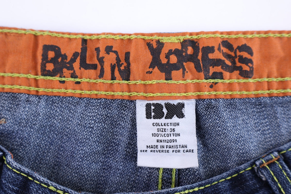 Y2K Brklyn Xpress Dark Wash Denim Jeans product image 4