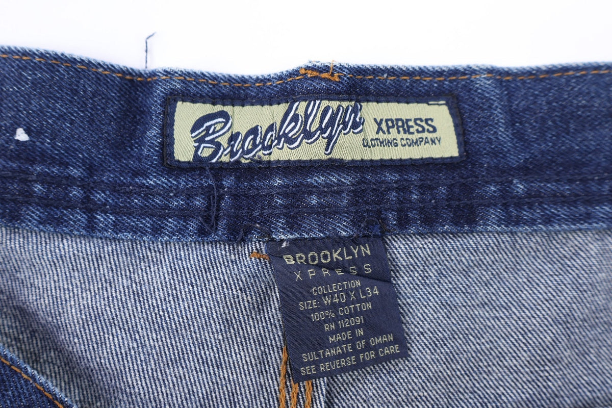 Y2K Brooklyn Xpress Dark Wash Denim Jeans product image 5