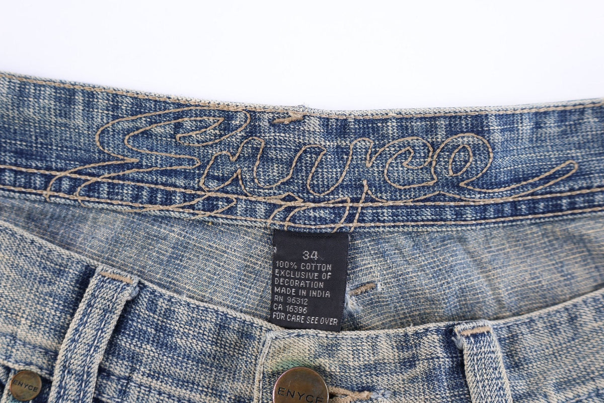 Y2K Enyce Medium Wash Denim Shorts product image 4