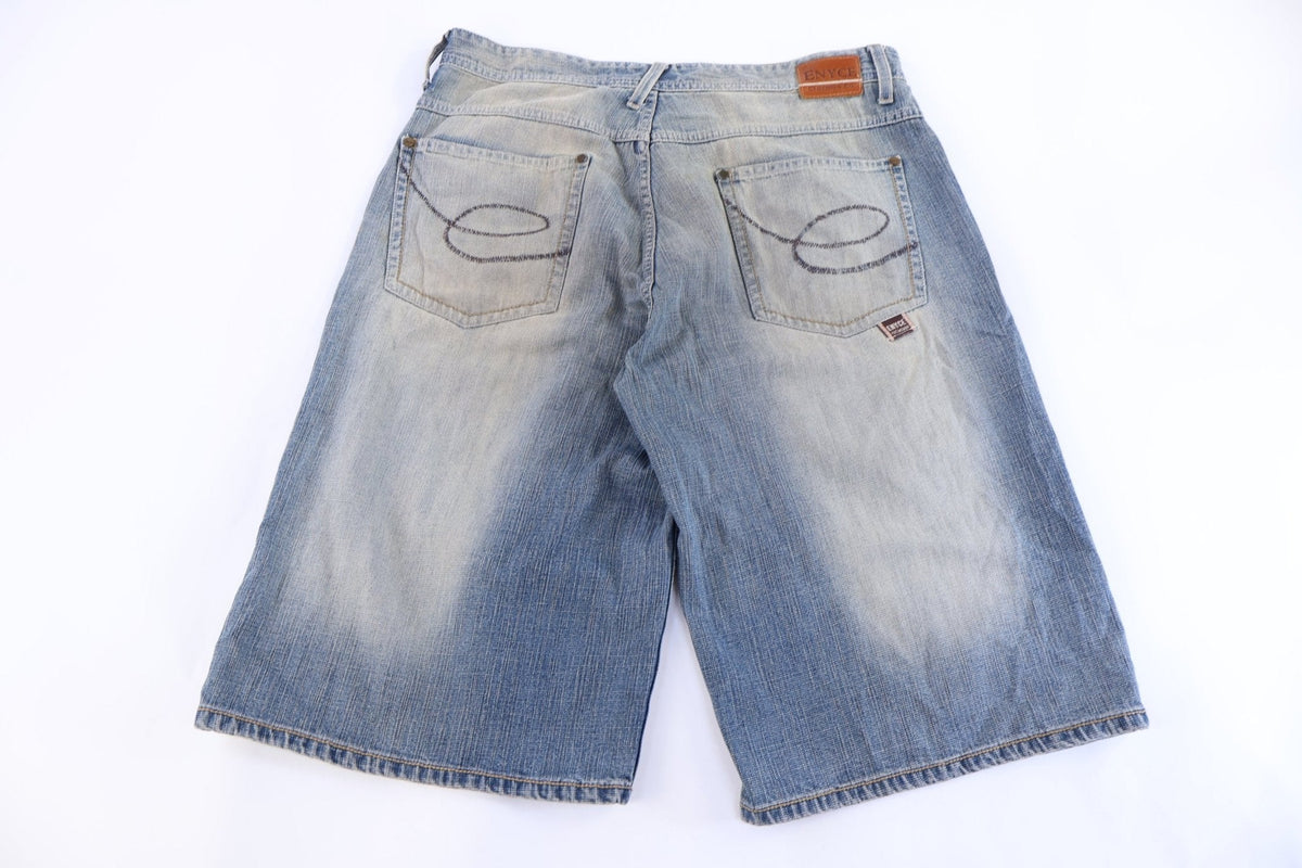 Y2K Enyce Medium Wash Denim Shorts product image 1