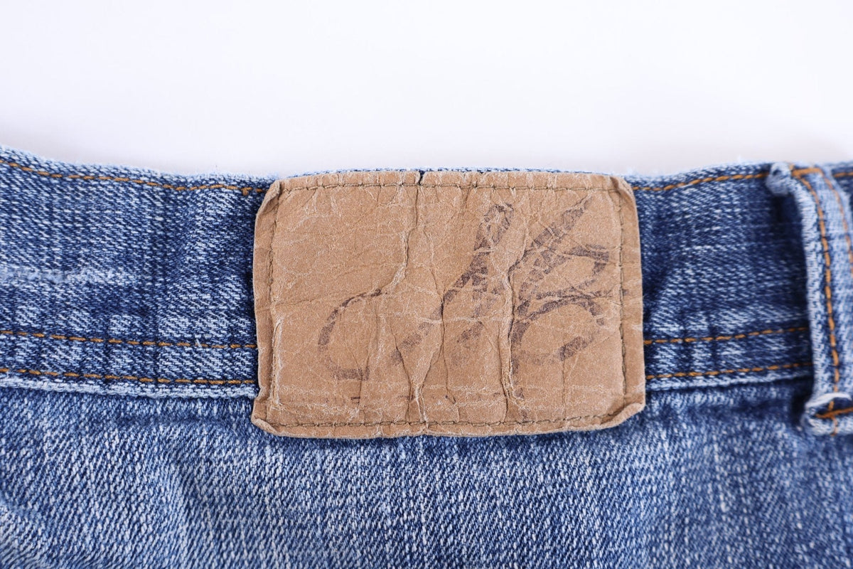 Y2K Makaveli Medium Wash Denim Jeans product image 3
