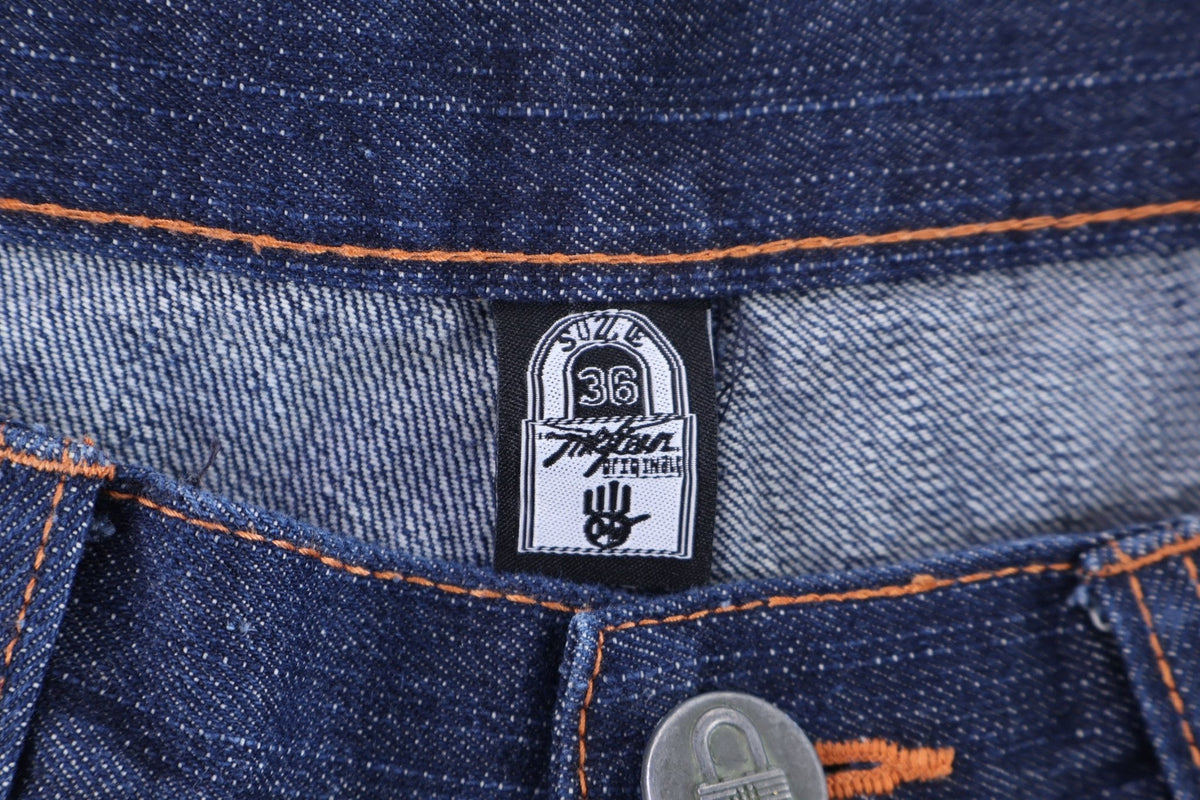 Y2K Miskeen Dark Wash Denim Shorts product image 4
