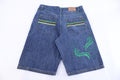 Y2K Old Skool Dark Wash Denim Shorts product image 1