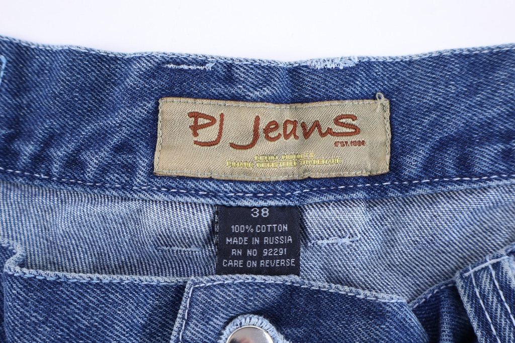 Y2K PJ Jeans Medium Wash Denim Shorts product image 4