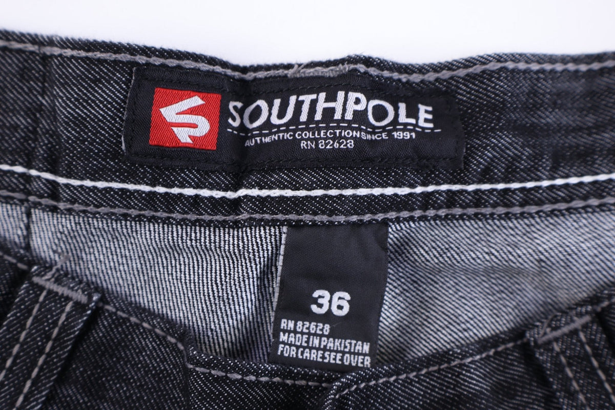 Y2K Southpole Black Denim Shorts product image 4