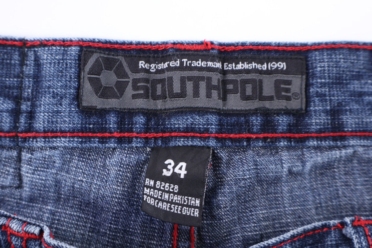 Y2K Southpole Dark Wash Denim Shorts product image 4
