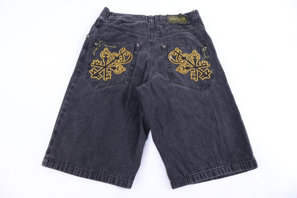Y2K Southpole Embroidered Denim Shorts product image 1