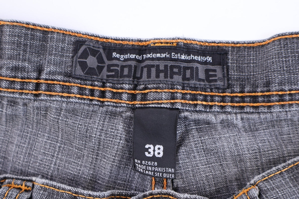 Y2K Southpole Embroidered Denim Shorts product image 4
