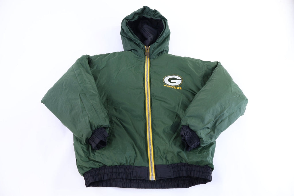 Youth 90's Green Bay Packers Football Reversible Jacket product image 4