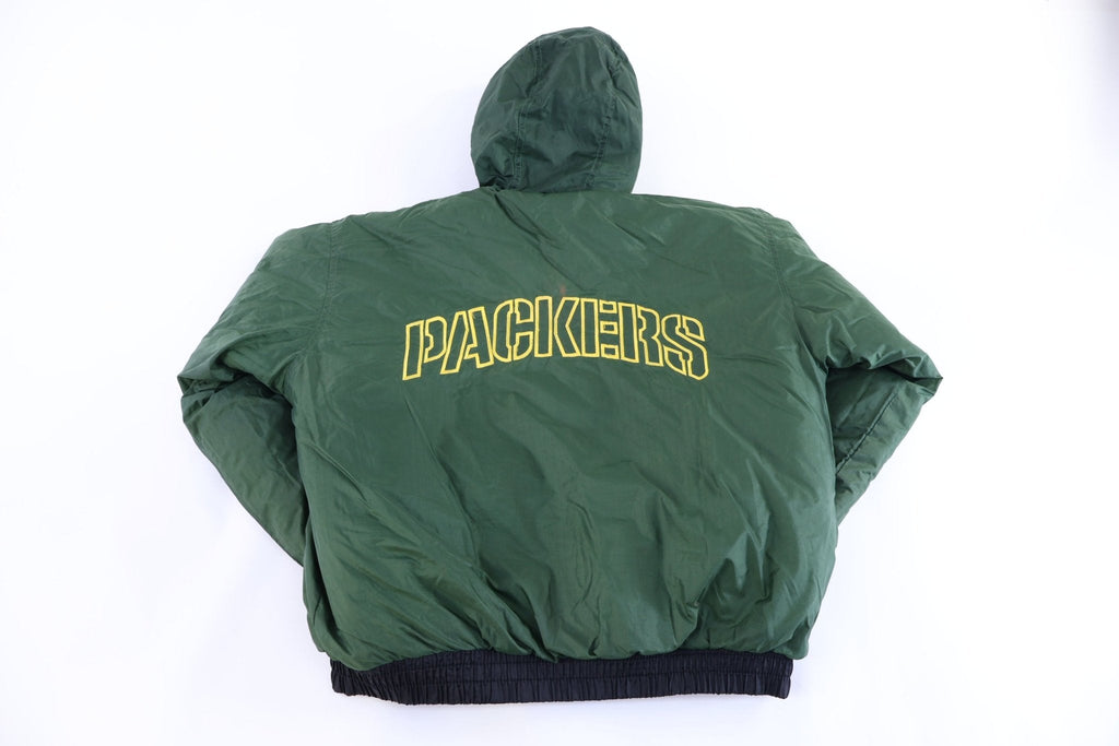 Youth 90's Green Bay Packers Football Reversible Jacket product image 3
